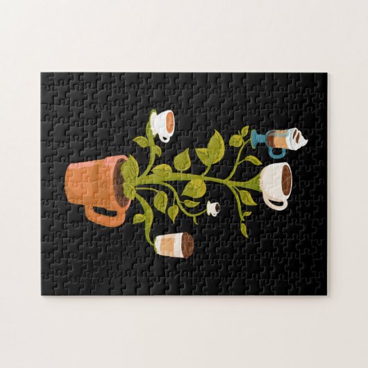 Pflanze Puzzle (Horizontal)