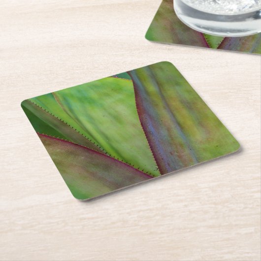 Pflanze Rechteckiger Pappuntersetzer (angewinkelt)