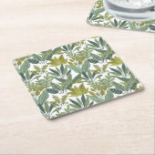 Pflanze Rechteckiger Pappuntersetzer (angewinkelt)