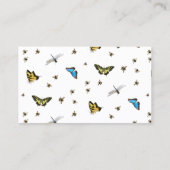 Pflanze reduzieren Blume für Visitenkarten Visitenkarte (Rückseite)