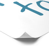 Pflanze Saatgartenbau Poster (Ecke)