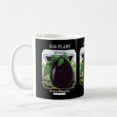 Pflanze-Saatpacketikett Kaffeetasse (Links)