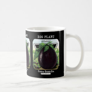 Pflanze-Saatpacketikett Kaffeetasse