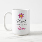 Pflanze Samen der Hoffnung Kaffeetasse (Links)