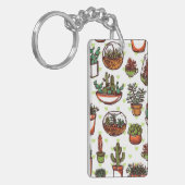 Pflanze Schlüsselanhänger (Vorderseite links)