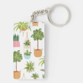 Pflanze Schlüsselanhänger (Rückseite)