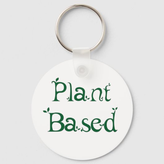 Pflanze Schlüsselanhänger (Vorderseite)