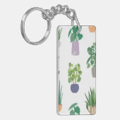 Pflanze Schlüsselanhänger (Vorderseite links)