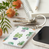 Pflanze Schlüsselanhänger (Vorderseite rechts)