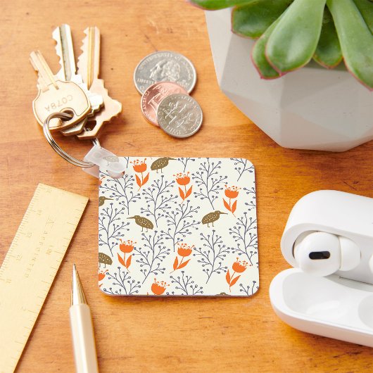 Pflanze Schlüsselanhänger