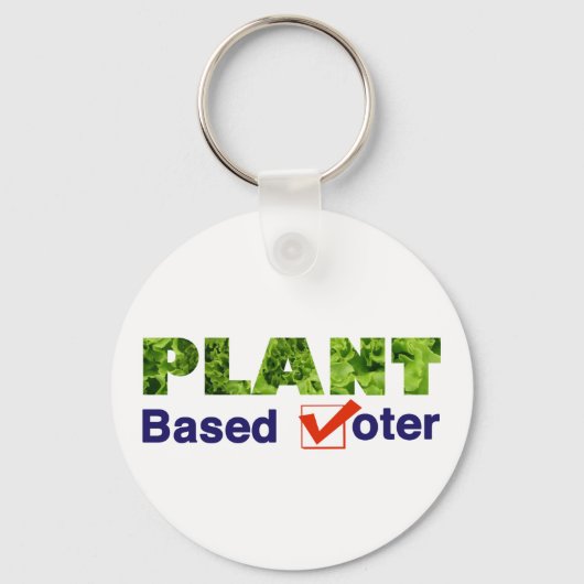 Pflanze Schlüsselanhänger (Vorderseite)