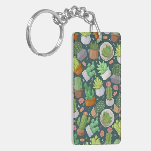 Pflanze Schlüsselanhänger (Vorderseite links)