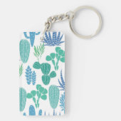 Pflanze Schlüsselanhänger (Rückseite)