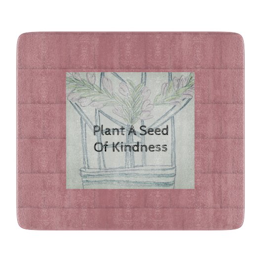 Pflanze Schneidebrett (Vorderseite)