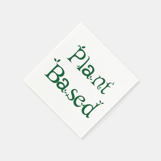 Pflanze Serviette (Ecke)