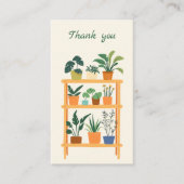 Pflanze Shop Danke Einlegen der Karte (Vorderseite)