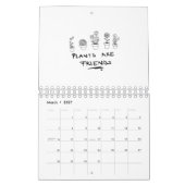 Pflanze sind Freunde Kalender (Mär 2027)