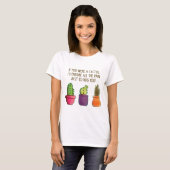 Pflanze sind Freunde T-Shirt (Vorne ganz)