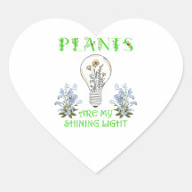 Pflanze sind mein leuchtendes Licht - für mich kei