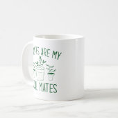 Pflanze sind meine Bodenmatten Kaffeetasse (Vorderseite Links)