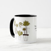 Pflanze sind wie Menschen Tasse (Vorderseite Links)