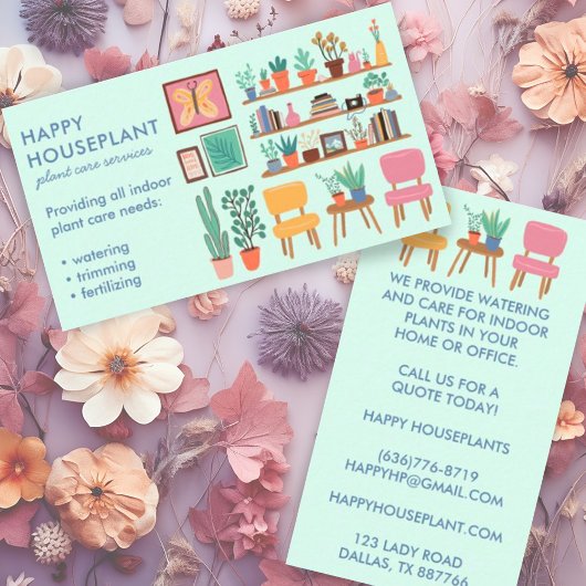 Pflanze Sitter Pflanze Wasserversorgung Wohnhaus Visitenkarte