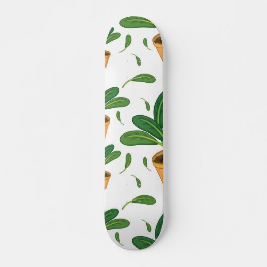 Pflanze Skateboard (Vorne)
