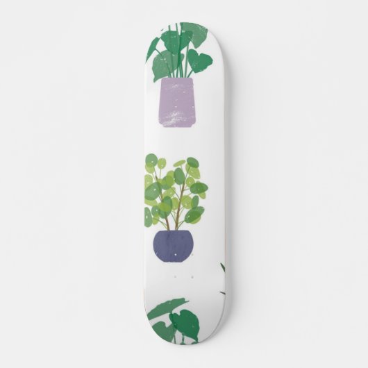 Pflanze Skateboard (Vorne)