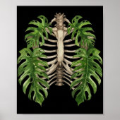 Pflanze Skeletton Arte e Cultura Poster (Vorne)