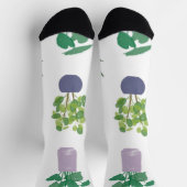 Pflanze Socken (Oben)