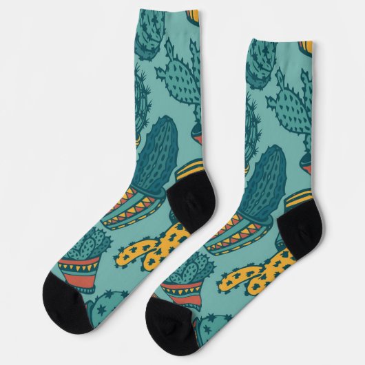Pflanze Socken (Linkes Detail)
