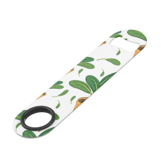 Pflanze Speed Flaschenöffner (Rückseite Schrägansicht)