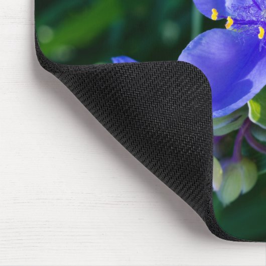 Pflanze Spiderwort im Vollblut Mousepad (Ecke)