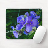 Pflanze Spiderwort im Vollblut Mousepad (Mit Mouse)