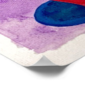 Pflanze Spielend bunte Schlange Poster (Ecke)