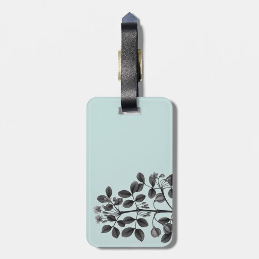 Pflanze-SPIELTAG Gepäckanhänger (Rückseite vertikal)