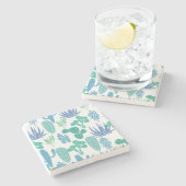 Pflanze Steinuntersetzer (Seitenansicht)