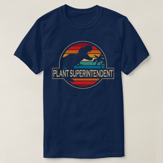 Pflanze Superintendent Dinosaurier T-Shirt (Design vorne)