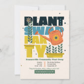 Pflanze-Swap Einladung (Vorderseite)