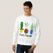 Pflanze Sweatshirt (Vorne ganz)