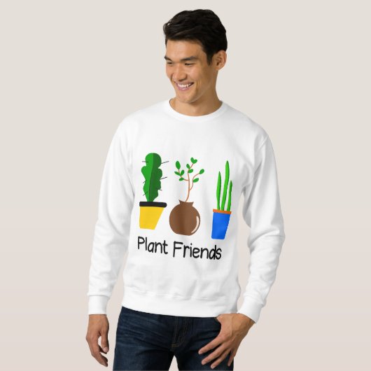 Pflanze Sweatshirt (Vorne ganz)