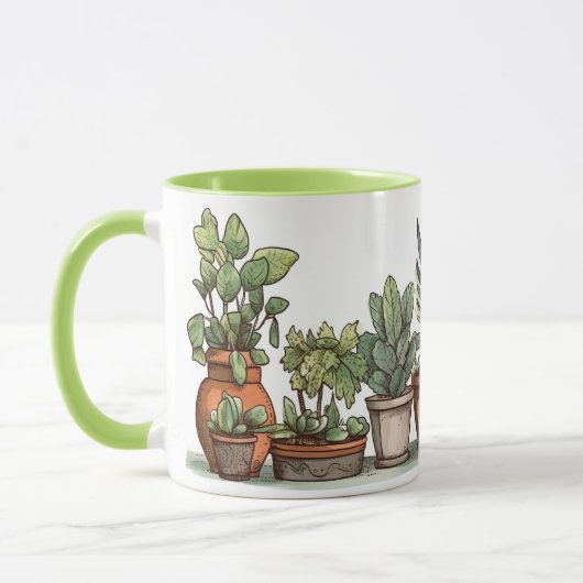 Pflanze Tasse - Pot Lover (Links)