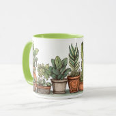 Pflanze Tasse - Pot Lover (Vorderseite Links)