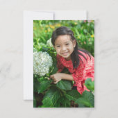 Pflanze tastic Pun Foto Klassenzimmer Valentine Karte (Rückseite)