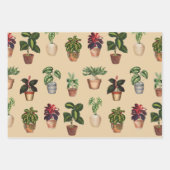 Pflanze Terracotta Pots Muster Geschenkpapier Set (Vorderseite 2)