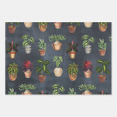 Pflanze Terracotta Pots Rustikal Geschenkpapier Set (Vorderseite 3)