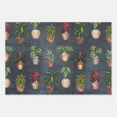 Pflanze Terracotta Pots Rustikal Geschenkpapier Set (Vorderseite 2)