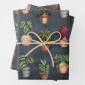 Pflanze Terracotta Pots Rustikal Geschenkpapier Set (Beispiel)