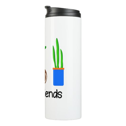 Pflanze Thermosbecher (Nach rechts gedreht)