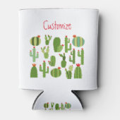 Pflanze Thunder_Cove mit roter Blüte Dosenkühler (Vorderseite)